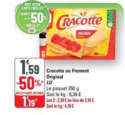 Cracotte au Froment Original