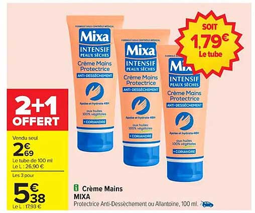 Crème Mains MIXA