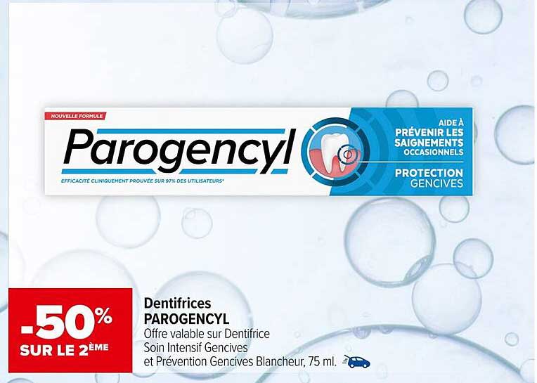 DENTIFRICES PAROGENCYL