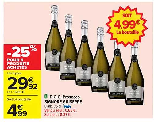 D.O.C. Prosecco SIGNORE GIUSEPPE