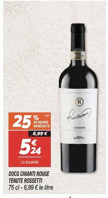 DOCG CHIANTI ROUGE TENUTE ROSSETTI