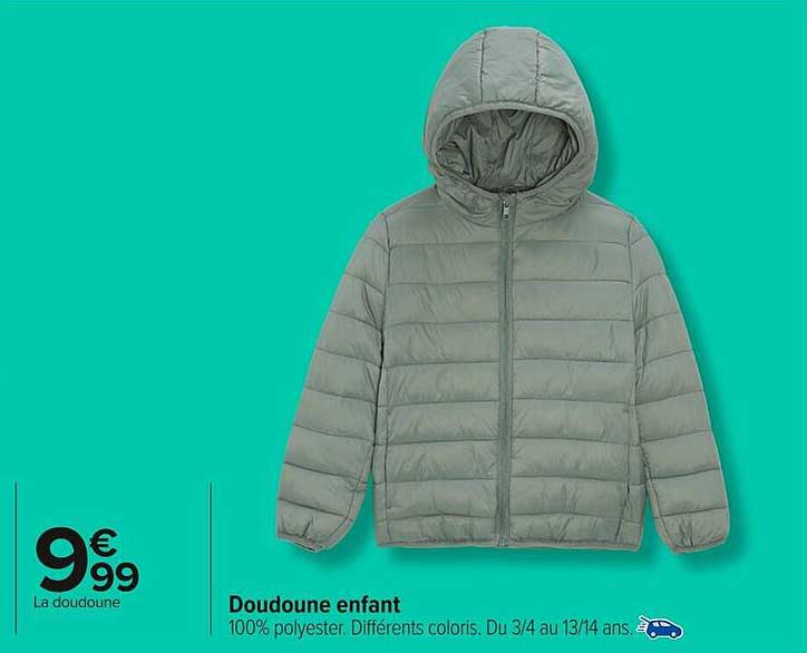 Doudoune enfant
