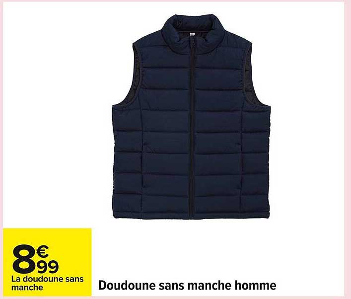 Doudoune sans manche homme