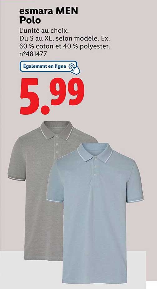 esmarA MEN Polo