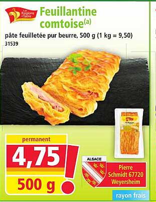 Feuilletine comtoise