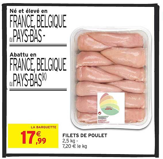 FILETS DE POULET