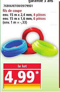 fils de coupe