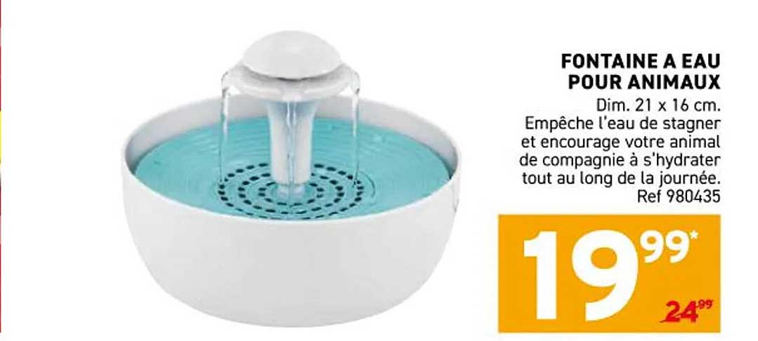 FONTaine A EAU POUR ANIMAUX