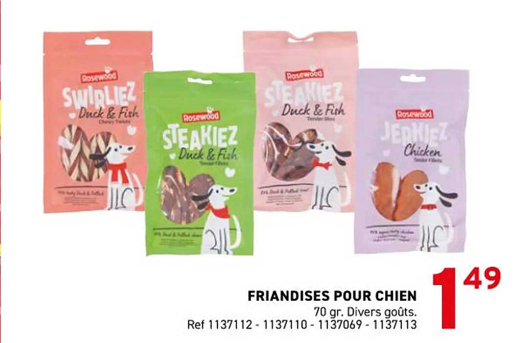 FRIANDISES POUR CHIEN