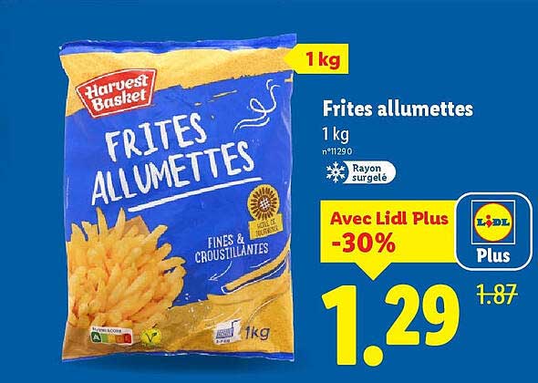 Frites allumettes