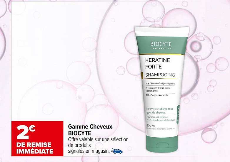 Gamme Cheveux BIOCYTE