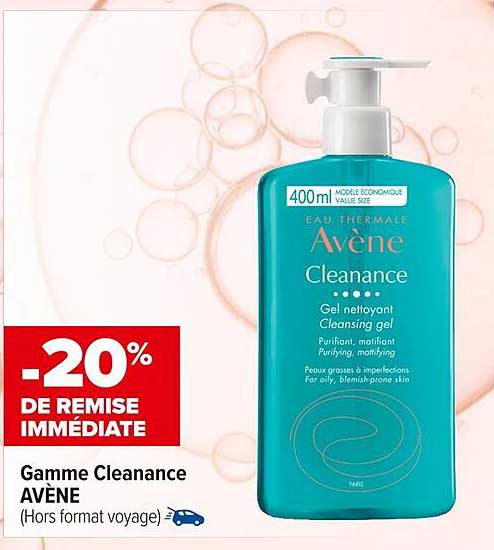 Gamme Cleanance AVÈNE