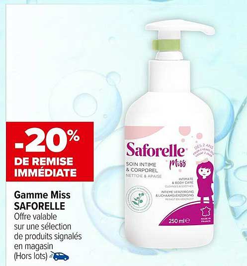 Gamme Miss SAFORELLE