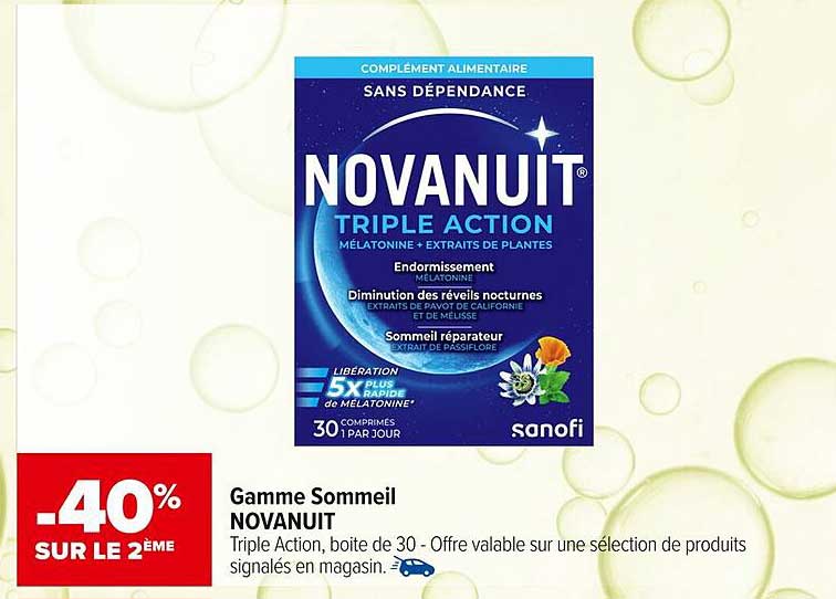 Gamme Sommeil NOVANUIT
