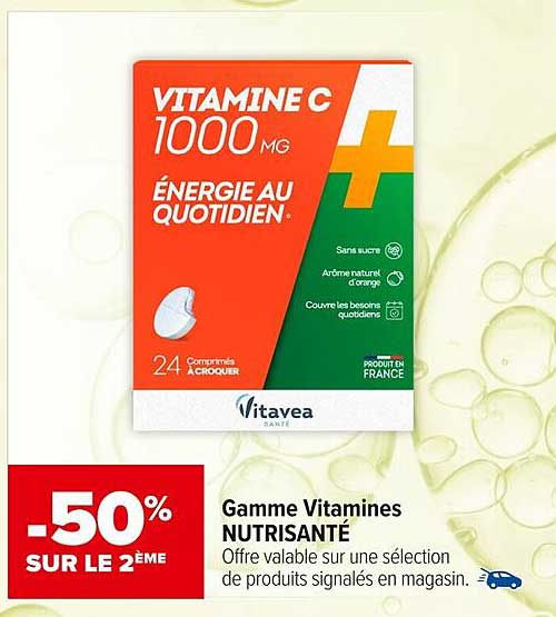 Gamme Vitamines NUTRISANTÉ
