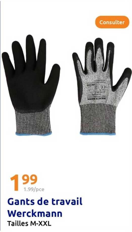 Gants de travail Werckmann