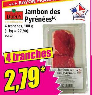 Jambon des Pyrénées