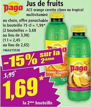 Jus de fruits