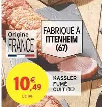 KASSLER FUMÉ CUIT
