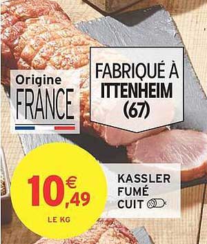 Kassler Fumé Cuit