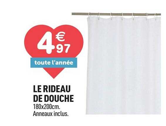 LE RIDEAU DE DOUCHE