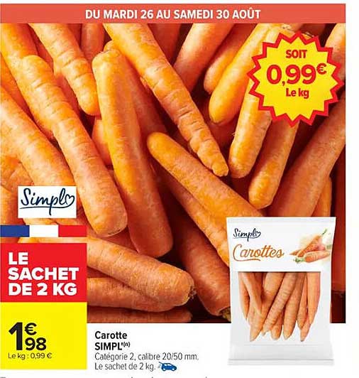 LE SACHET DE 2 KG