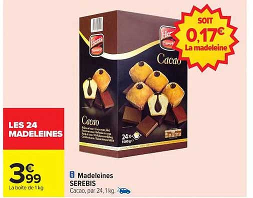 LES 24 MADELEINES
