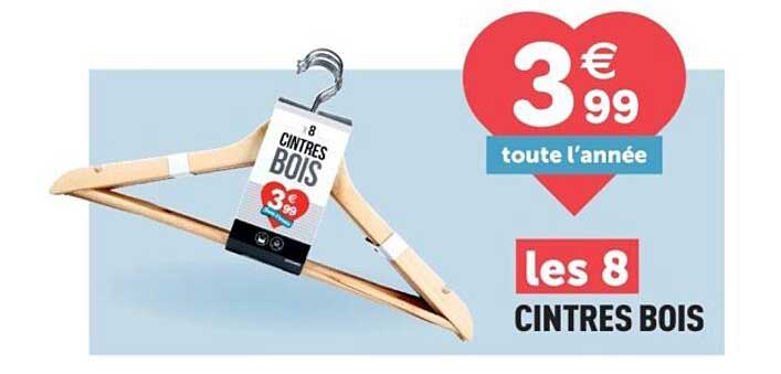 les 8 cintres bois