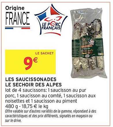 LES SAUCISSONADES LE SECHOIR DES ALPES