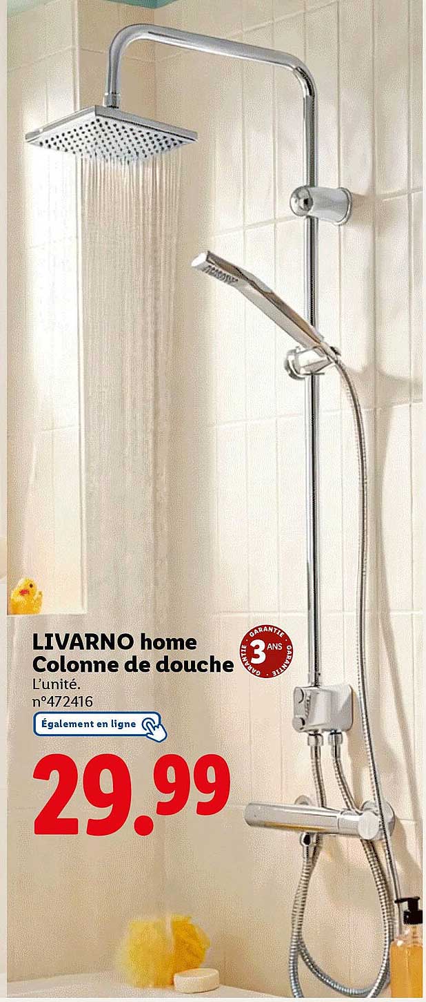 LIVARNO home Colonne de douche