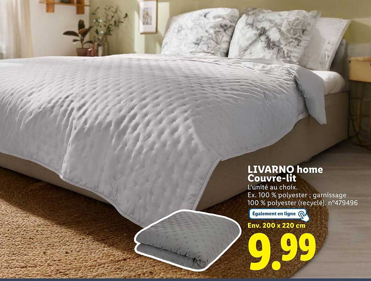 LIVARNO home Couvre-lit