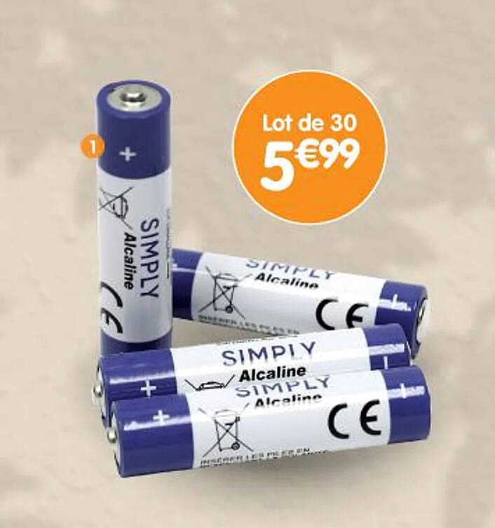 Lot de 30