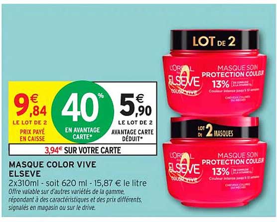 MASQUE COLOR VIVE ELSEVE