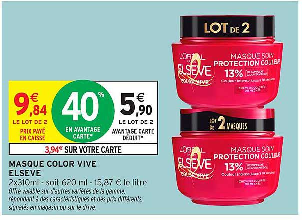 MASQUE COLOR VIVE ELSEVE
