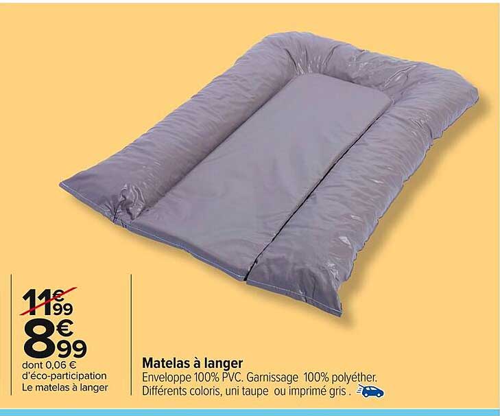 Matelas à langer