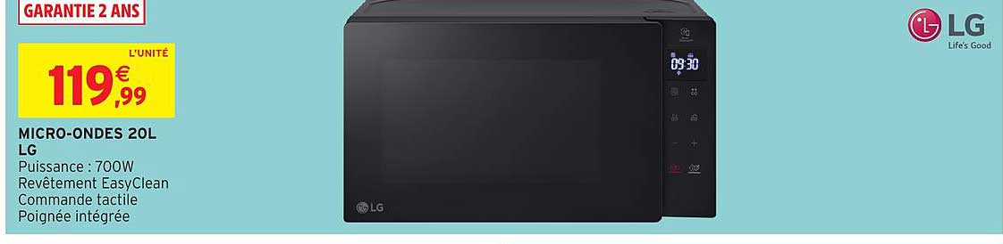 MICRO-ONDES 20L LG