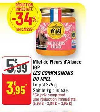 Miel de Fleurs d'Alsace IGP