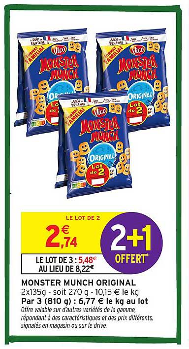 MONSTER MUNCH ORIGINAL