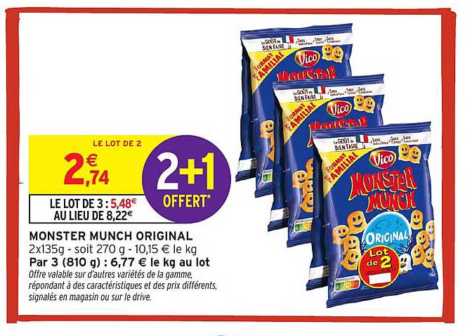 MONSTER MUNCH ORIGINAL