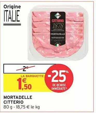 MORTADELLE CITTERIO