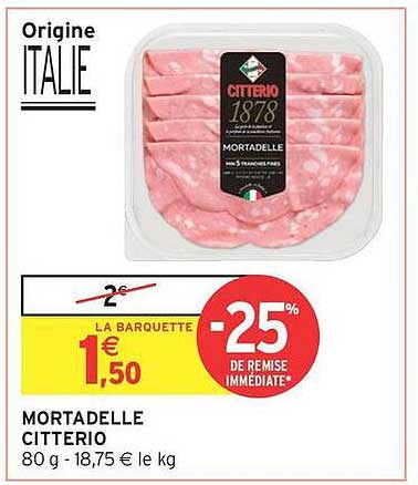 MORTADELLE CITTERIO