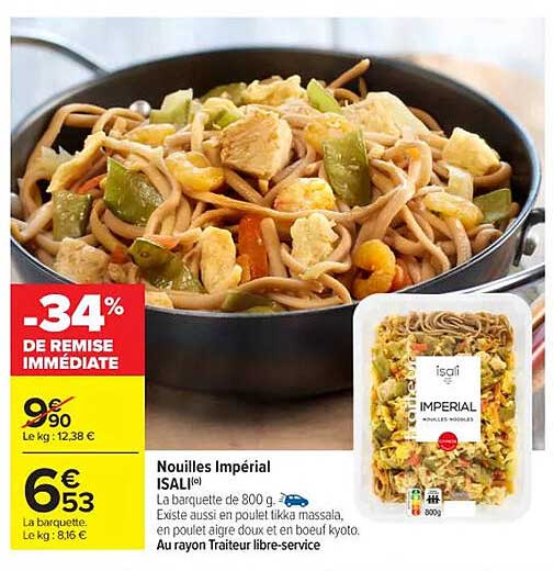 Nouilles Impérial ISALI