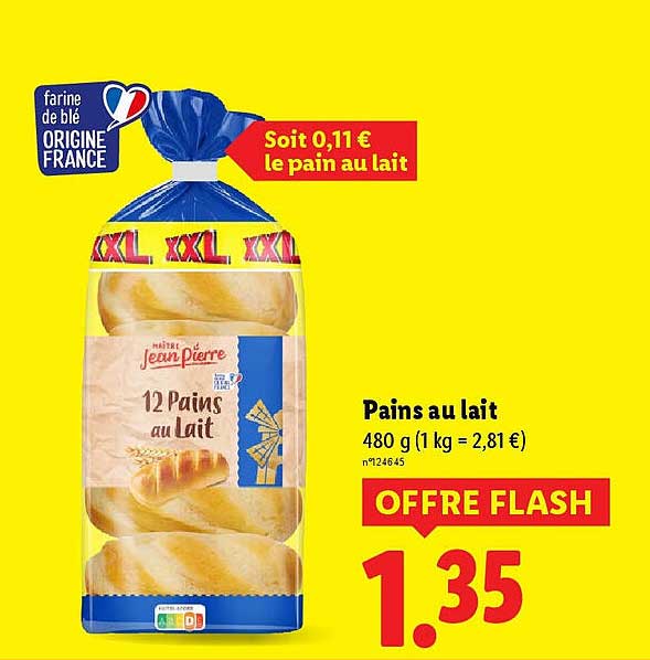 Pains au lait