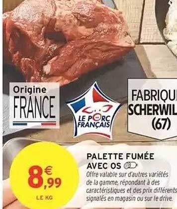 PALETTE FUMÉE AVEC OS