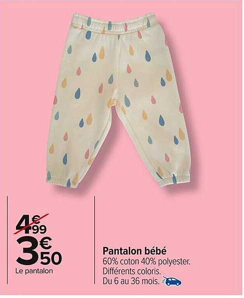 Pantalon bébé