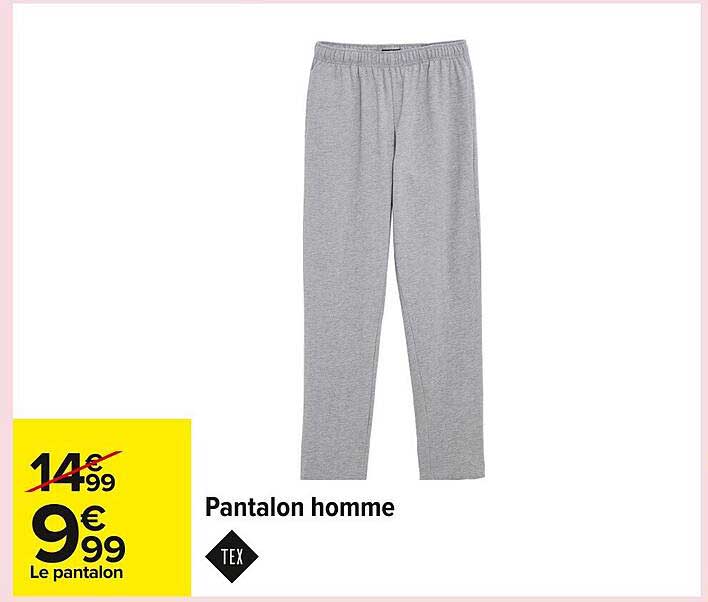 Pantalon homme