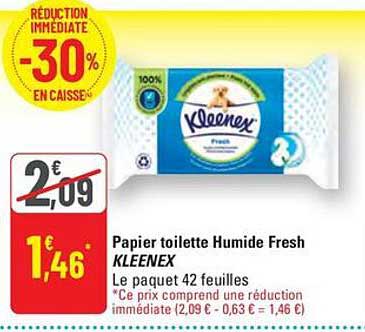 Papier toilette Humide Fresh KLEENEX