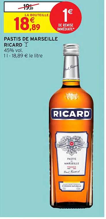 PASTIS DE MARSEILLE RICARD