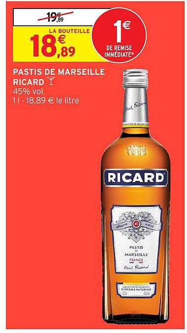 PASTIS DE MARSEILLE RICARD