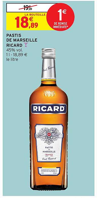 PASTIS DE MARSEILLE RICARD